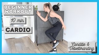 Beginner cardio workout 10 min  Conditie en Vetverbranding OPTIMAVITA [upl. by Zoarah]