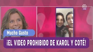 ¡El video prohibido de Karol y Coté  Mucho Gusto 2017 [upl. by Daeriam]