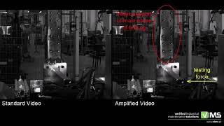 VIMS  IRIS M™  Motion Amplification®  Test amp Measurement [upl. by Asinet]