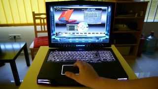 Alienware M17x R2 Red Full HD Review [upl. by Silden246]