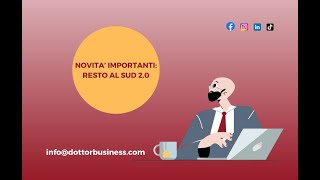 NOVITA IMPORTANTI RESTO AL SUD 20 wwwdottorbusinesscom [upl. by Bael3]