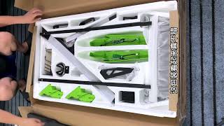 Unboxing Gala Hero Gaming Desk [upl. by Jenette]