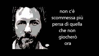 Jovanotti  Ora Testo Lyrics [upl. by Estel998]