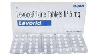 LEVOCETIRIZIN TABLETS IP 5mg  Uses  Doses  Side effects  Optonetry solution [upl. by Chenee]