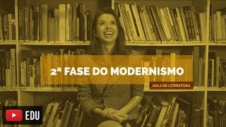 Literatura Brasileira 2ª Fase do modernismo POESIA Aula 17 [upl. by Akemhs]