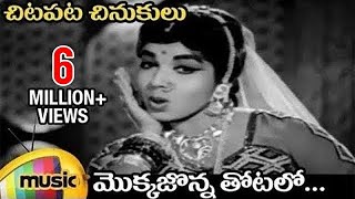 Chitapata Chinukulu Songs  Mokkajonna Thotalo Video Song  Adrushtavanthalu Telugu Movie  ANR [upl. by Monney]