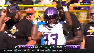 Aaron Jones Best Plays From 139Yard Game at Green Bay Packers in Week 4 of 2024 NFL Season [upl. by Lodi]