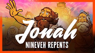 Jonah Nineveh Repents  Jonah 3 Bible Story ShareFaithKidscom [upl. by Reckford]