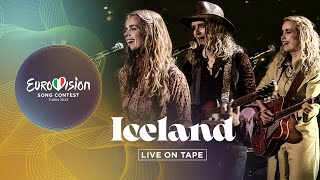 Systur  Með Hækkandi Sól  Iceland 🇮🇸  Live On Tape  Eurovision 2022 [upl. by Eadith]