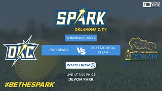 OKC Spark vs Chattanooga Steam  732024 [upl. by Guod30]