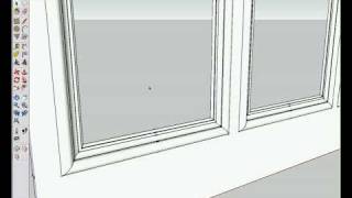 Sketchup on Wainscoting part 2 [upl. by Akem]