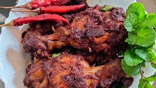 Dry pepper chicken recipe 😋 [upl. by Lesiram582]