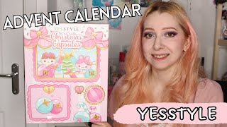 Unboxing YesStyle Advent Calendar 2024  KBeauty Skincare amp Makeup [upl. by Pentheas]