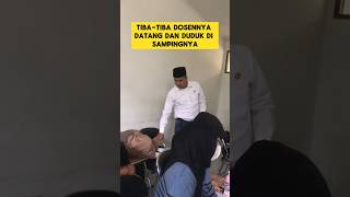 momen lucu ketika mahasiswi ketiduran disamperin dosen ‼️ ngakak lucu dosen ketiduran kocak [upl. by Ailimaj825]