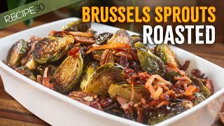 Dont Boil Your Brussel Sprouts  Bacon Pecans Cranberries [upl. by Neivad11]