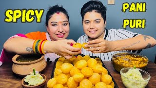 ASMR Eating Spicy Mumbai Pani Puri  ​⁠YashalsMukbang [upl. by Adnawaj371]