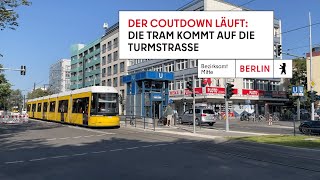 Die Tram kommt auf die Turmstraße [upl. by Gine784]