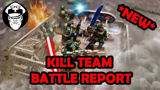 Veteran Guardsmen Vs Deathwatch  Kill Team Battle Report [upl. by Trepur552]