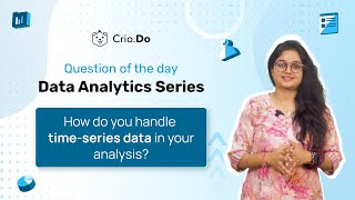 How do you handle time series data in your analysis  Data Analytics Interview Prep [upl. by Melar]