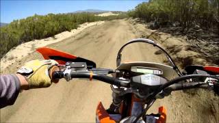 2015 KTM 250 xcfw  First Ride amp Review [upl. by Enyrat368]