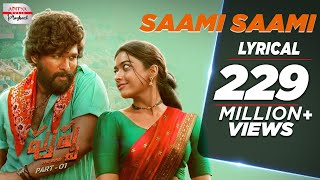 Saami Saami Full Song Telugu  Pushpa  Allu Arjun Rashmika  DSP  Mounika Yadav  Sukumar [upl. by Suravart597]