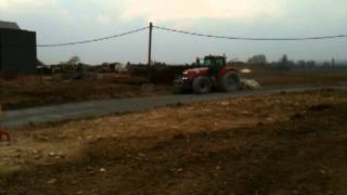 Pulvimixeur en action sur le chantier du CFA dAlençon 61 [upl. by Willett]