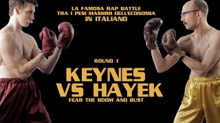 🔴 Keynes vs Hayek ROUND 1  LA RAP BATTLE ITALIANA UFFICIALE [upl. by Aiuqat]