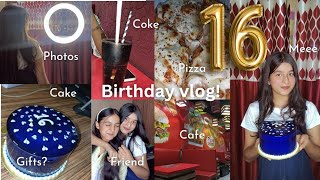 My 16th birthday vlog celebrating my birthday for the first time🤭 ft fever and cold  Avika Goel [upl. by Marozik]