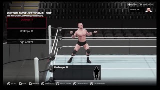 Samoa Joe Updated Move Set  WWE 2K19 [upl. by Eenaffit]