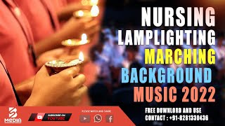 Nursing Lamplighting Ceremony  Marching Background Music Free  No Copyright Music New ©® SB Media [upl. by Calvano57]