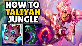 Win Early Game on Taliyah Jungle [upl. by Nylegna]