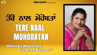 Tere Naal Mohobatan  Baljeet Badshah  Sudesh Kumari  New Punjabi Song 2024  Anand Desi Beat [upl. by Nnylarat]