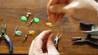 How To Make Spinner Lures for Fishing [upl. by Sewel]