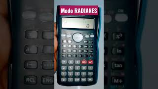 PONER MODO RADIANES en Calculadora Científica CASIO [upl. by Veriee]