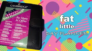 Fat Little Day Planner circa the 1990’s [upl. by Dorfman]