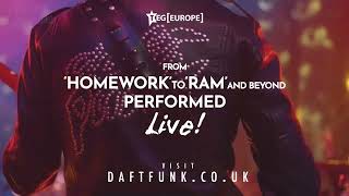 Have you got your ticket for the Daft Funk Live spring tour [upl. by Ilaire518]