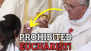 FROM TODAY THE EUCHARIST MUST NO LONGER BE RECEIVED IN THIS WAY [upl. by Elamor]