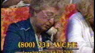 WCFE Pledge Drive footage late 1980s [upl. by Knox]