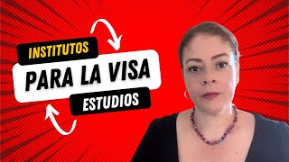 ✅ CÓMO BUSCAR INSTITUTOS Para Solicitar una Visa de Estudios en EspañaPaso a paso 2023 españa [upl. by Havener]