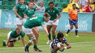 RWC Sevens womens day two highlights [upl. by Rehtnug]