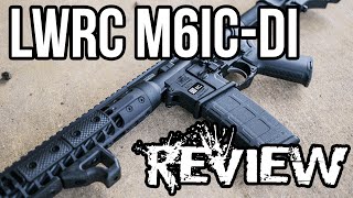 LWRCs New Totally Loaded Direct Impingement AR15 The LWRC M6ICDI [upl. by Jair245]