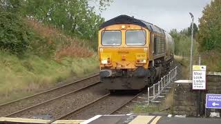 66787 4n006c00 Carlisle Yard  Clitheroe Castle Cement Circular Tour 2nd October 2024 [upl. by Iem]