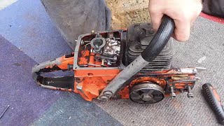 Husqvarna 380cd Hybrid speed strip down to Restore [upl. by Dud]