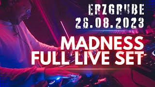 26082023 Madness  ERZGRUBE  FULL HARDTECHNO DJ LIVE SET  SCHICHT IM SCHACHT 4K Video  HQ SOUND [upl. by Katherin602]