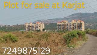 Plot for sale at Karjat24 GunthaR zoneMumbaiPune old Highway [upl. by Nairod]