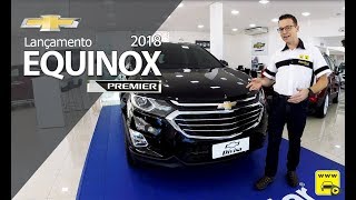 Chevrolet Equinox Premier 20 Turbo 2018 em detalhes [upl. by Ojeibbob]