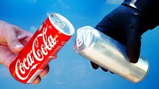 SULFURIC ACID H2SO4 VS COCA COLA 6 FANTASTIC EXPERIMENTS [upl. by Pantia999]