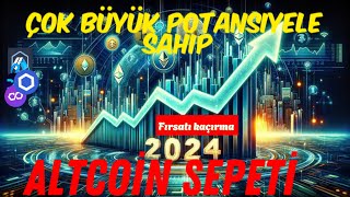 Zengin edecek altcoin sepetim 2025 boğa sezonunda zengin edecek altcoin sepetim [upl. by Anile]