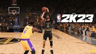 They Meet Again  Warriors vs Lakers NBA 2K23  2023 NBA 2K23 Playoffs Simulation [upl. by Dnalyag]