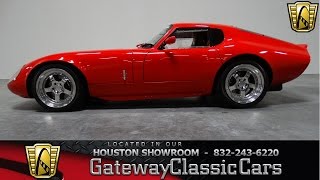 1965 Shelby Daytona Coupe  Gateway Classic Cars of Houston 70 [upl. by Zoi]